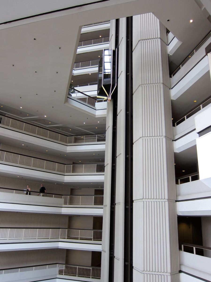 Downtown Hilton Core Elevator 01