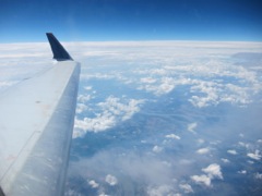 Cloudy Skies: Airplane Window Pics (183)