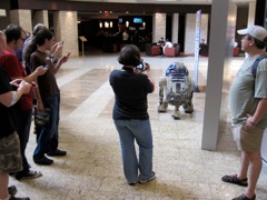 Downtown Hilton Lobby R2-D2 01